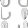 550x772-17.jpg Unyqoos® Set van 6 witte ijzeren kledinghaken voor garderobe en interieurdecoratie
