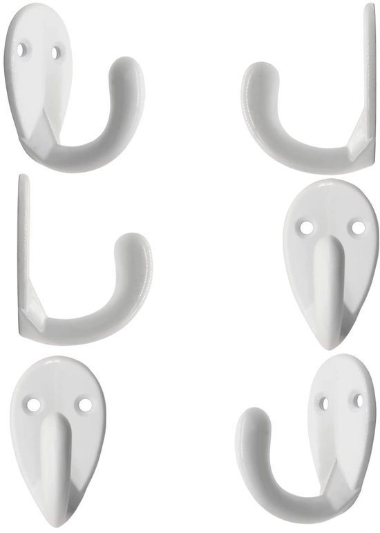 550x772-17.jpg Unyqoos® Set van 6 witte ijzeren kledinghaken voor garderobe en interieurdecoratie