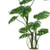 Unyqoos® Grote kunst Monstera plant van 120 cm voor decoratie in huis of kantoor