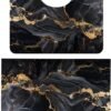 550x777.jpg Unyqoos® Set van twee luxe badmatten met antislip en snelle droging voor badkamer