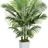 Unyqoos® Levensechte kunstpalm van 150 cm voor binnen en buiten decoratie