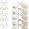 550x783-1.jpg Unyqoos® Ruimtebesparende hoeden- en accessoirehouder met 12 draaibare haken voor diverse items