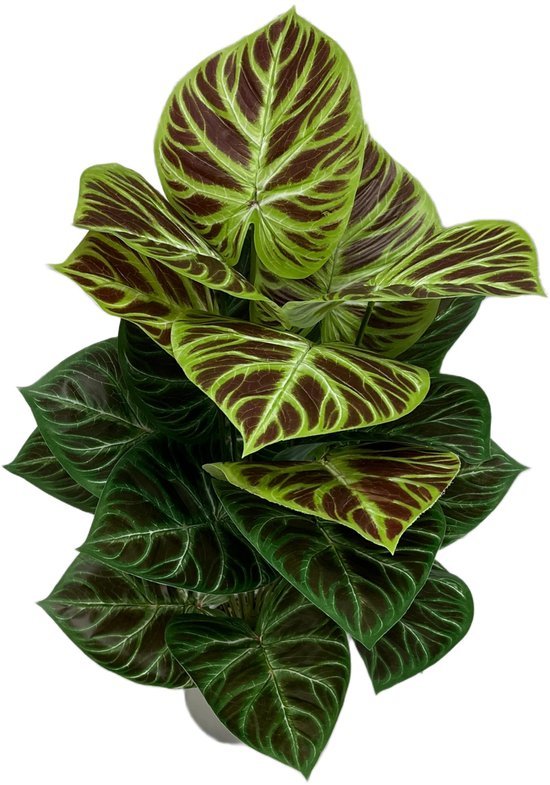 Unyqoos® Realistische kunstplant van 85 cm met pot voor interieurdecoratie