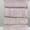 550x785-3.jpg Unyqoos® Set van vier luxe handdoeken van Turks katoen, extra absorberend en zacht