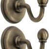 550x786-14.jpg Unyqoos® Set van twee klassieke wandhaken in antiek messing voor diverse ruimtes