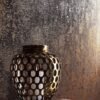 Unyqoos® Industrieel glanzend behang met betonlook voor diverse woonruimtes