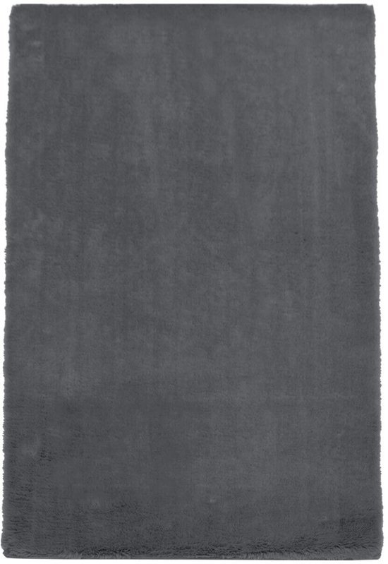 550x799-1.jpg Unyqoos® Donkergrijze hoogpolige badmat met antislip en sneldrogende eigenschappen