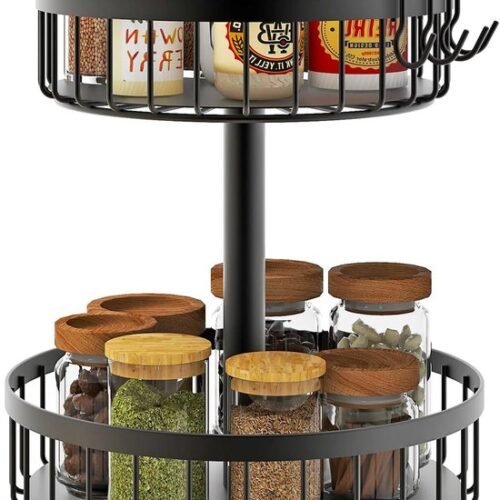 Unyqoos® 360° Draaibare Multifunctionele Organizer voor Kruiden en Cosmetica