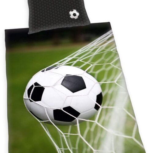 Unyqoos® Comfortabele en ademende voetbalbeddengoedset voor jonge voetbalfans