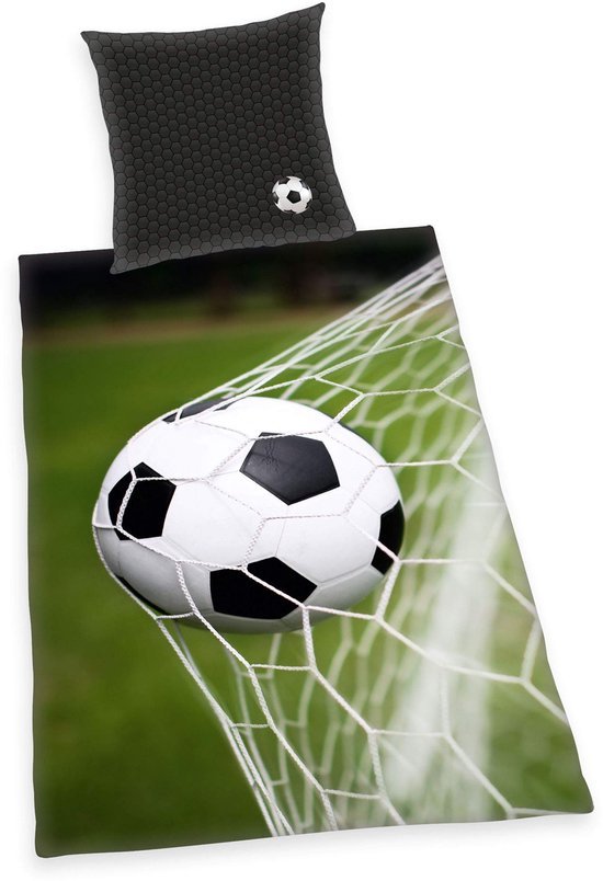 Unyqoos® Comfortabele en ademende voetbalbeddengoedset voor jonge voetbalfans