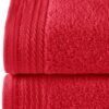 550x804-24.jpg Unyqoos® Set van twee luxe rode katoenen badhanddoeken voor dagelijks gebruik