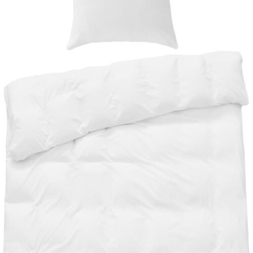 Unyqoos® Zachte katoenen beddengoedset met ritssluiting en kussensloop