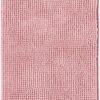 Unyqoos® Zachte Chenille Antislip Badmat voor Badkamer en Douche, Roze, 50 x 80 cm