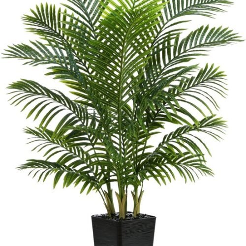 Unyqoos® Levensechte kunstpalm van 150 cm voor interieurdecoratie en sfeer