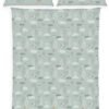 Unyqoos® Flanellen Beddengoedset voor Kinderen met Dubbelzijdig Bosmotief