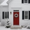 550x825-114.jpg Unyqoos® Winterse decoratieve krans met sneeuwlook en handige ophanglus, 25 cm
