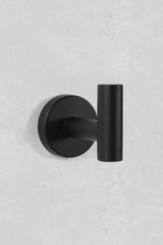 550x825-142.jpg Unyqoos® Stijlvolle zwarte roestvrijstalen haken voor badkamer en keuken