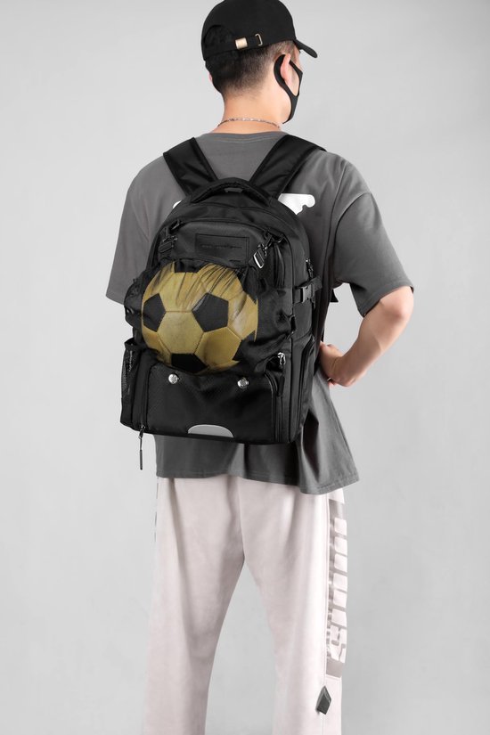 Unyqoos® Ruime en veelzijdige sportrugzak met laptop- en schoenenvak voor dagelijks gebruik