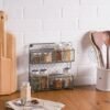 550x825-180.jpg Unyqoos® Tweedelig wit metalen kruidenrek met vintage uitstraling voor keuken en badkamer