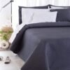 Unyqoos® Luxueus Microvezel Dekbed voor Alle Seizoenen, Extra Zacht en Veelzijdig, Donkergrijs, 180 x 260 cm