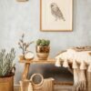 550x825-58.jpg Unyqoos® Stijlvol lichtgrijs vliesbehang met betonlook voor elke ruimte
