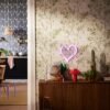 550x825-60.jpg Unyqoos® Stijlvol bloemenbehang in crèmekleur voor diverse woonruimtes, groente-beige