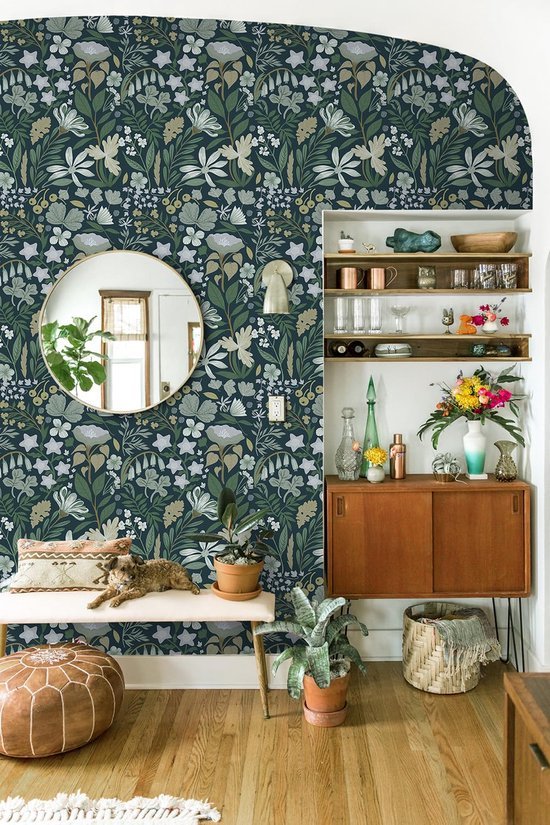 550x825-63.jpg Unyqoos® Zelfklevend bloemenbehang voor veelzijdige decoratie van muren en meubels