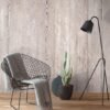 Unyqoos® Modern vliesbehang met betonlook in crèmekleurige en grijze tinten voor elke ruimte