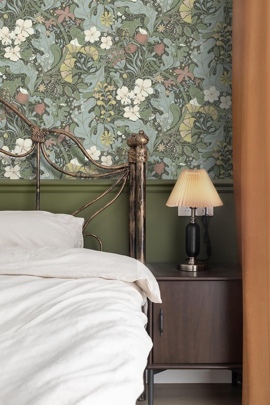 Unyqoos® Botanische Zelfklevende Meubelfolie voor Stijlvolle Interieurdecoratie - 41 x 300 cm