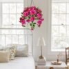 Unyqoos ® Realistisch Uitziende Hangende Kunstplanten Met Bloemrijke Details Voor Interieurdecoratie
