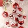 550x827-2.jpg Unyqoos® Set van 50 onbreekbare kerstballen in rood en wit voor traditionele kerstdecoratie