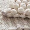 Unyqoos® Moderne Luxe Badmat met Popcornstructuur voor Stijlvolle Badkamers - 50 x 80 cm