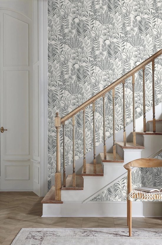 550x830.jpg Unyqoos® Zelfklevend vinyl behang met bladerenpatroon voor interieurdecoratie