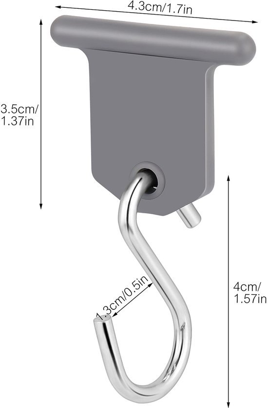 Unyqoos ® Veelzijdige Luifelhaken Set van 16 Stuks voor Kamperen en Decoratie