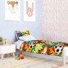 550x837.jpg Unyqoos® Voetbalthema Kinderbeddengoed Set met Zachte Microvezel en Ritssluiting
