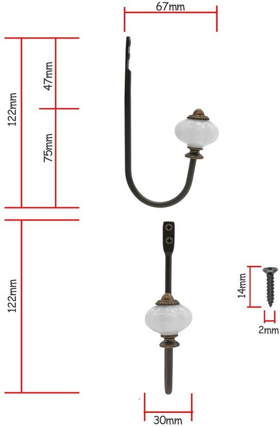 550x838-2.jpg Unyqoos® Set van 3 stijlvolle wandhaken met ontwerp voor diverse toepassingen