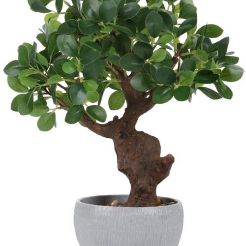 Unyqoos® Realistische kunstplant camelia in stijlvolle pot voor binnenhuisdecoratie