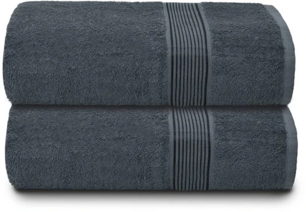 Unyqoos® Zachte en Luxe Set van Twee Extra Grote Badhanddoeken met Sneldrogende Eigenschappen