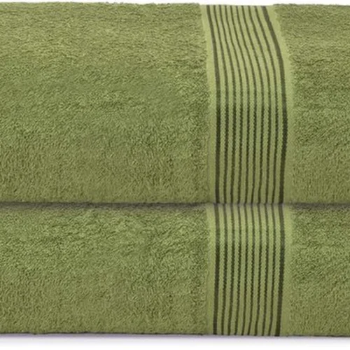 P-87213230012850-20260405180419.webp Unyqoos® Extra Grote Ultra-absorberende Sneldrogende Badhanddoeken Set in Kiwi Groen