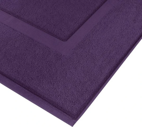 Unyqoos® Zachte en Luxueuze Set van 2 Grote Katoenen Badmatten voor Comfort in de Badkamer