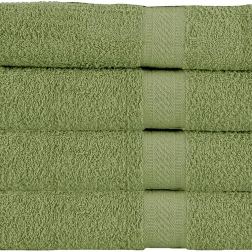 Unyqoos® Set van 4 Luxe Grote Badhanddoeken van Hoogwaardig Katoen voor Veelzijdig Gebruik