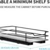 P-87213230019642-20260406101036.webp Unyqoos® Uittrekbaar Metalen Kruidenrek en Organisator voor Keuken en Badkamer