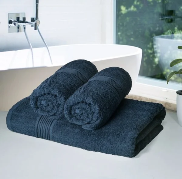 P-87213230025031-20260405180526.webp Unyqoos® Verwen Jezelf Met Deze Luxe Set Van 4 Superzachte Katoenen Handdoeken Voor Dagelijks Comfort