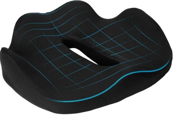 Unyqoos ® Ultra Comfortabel Orthopedisch Zitkussen voor Optimale Stuitbeen- en Rugondersteuning in Elke Situatie