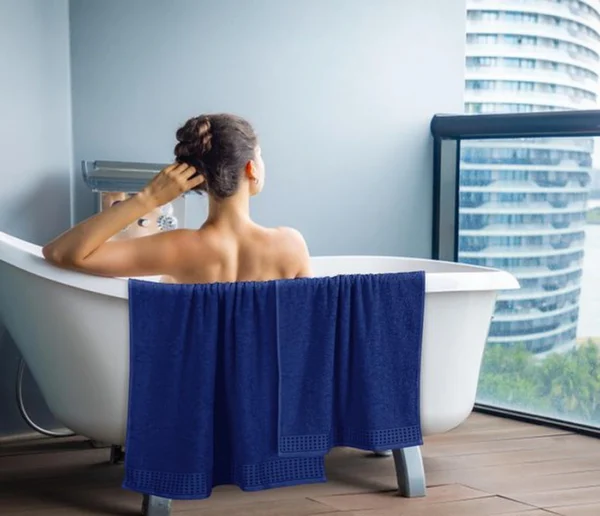 Unyqoos® Luxueuze Set van 4 Ultra Zachte Handdoeken voor Dagelijks Comfort en Stijl