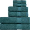 P-87213230029788-20260405180918.webp Unyqoos® Luxueuze Handdoekenset van Zacht Katoen voor Badkamer en Wellness Ontspanning, 6-delig