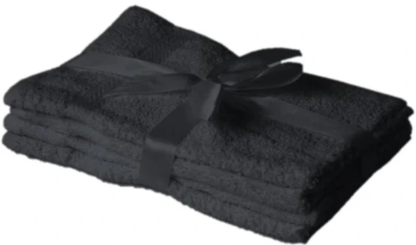 P-87213230032581-20260405181308.webp Unyqoos® Zachte en Luxe Handdoekenset van 4 Stuks voor Optimaal Comfort in Zwart