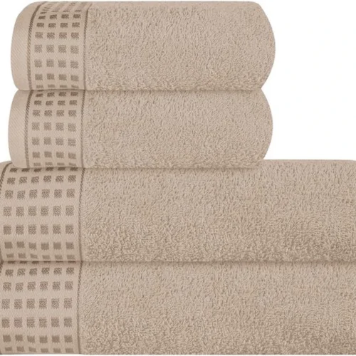P-87213230033400-20260405181456.webp Unyqoos® Ultra Zachte Handdoekenset van 4 Stuks met Extra Grote Badhanddoeken voor Dagelijks Gebruik