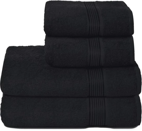 Unyqoos® Set van Luxe Zachte Katoenen Handdoeken voor Optimaal Comfort en Absorptie