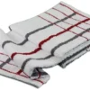 Unyqoos® Luxueuze Gestreepte Douchehanddoeken Set van 100% Katoen voor Moderne Badkamerervaring